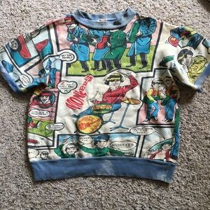 1967 Monkees pop art sweatshirt